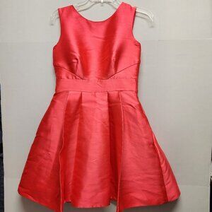 Kate Spade Fancy Meeting You Mini Dress Open Back With Bow Pink  2 Cond As Is